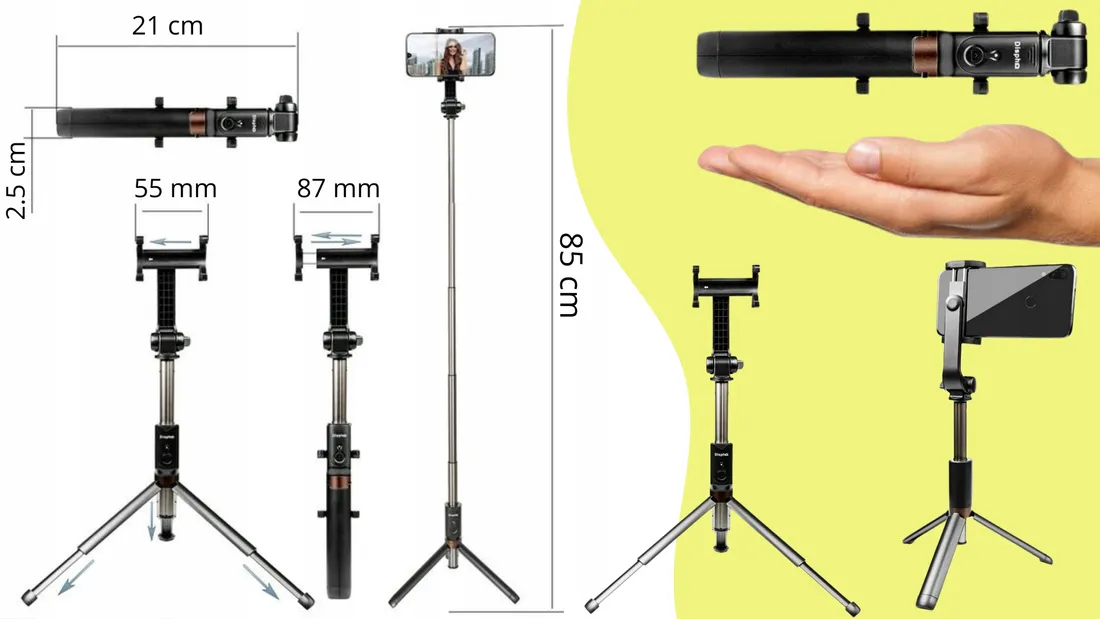 kijek-do-selfiestick-tripod-statyw-pilot-85cm-uchwyt-do-telefonu-zasieg-10m