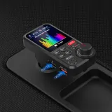 transmiter-samochodowy-bluetooth-fm-ladowarka-23w-stan-nowy-model-woltomierz-zestaw-glosnomowiacy