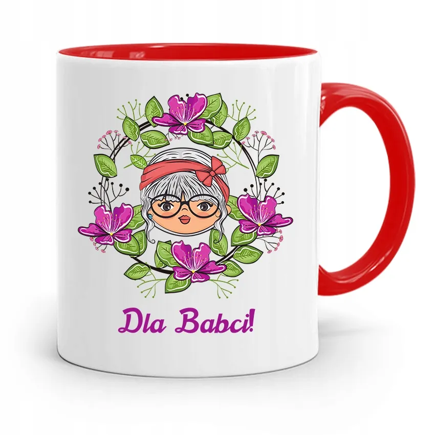kubek-czerwony-dla-babci-dla-babci