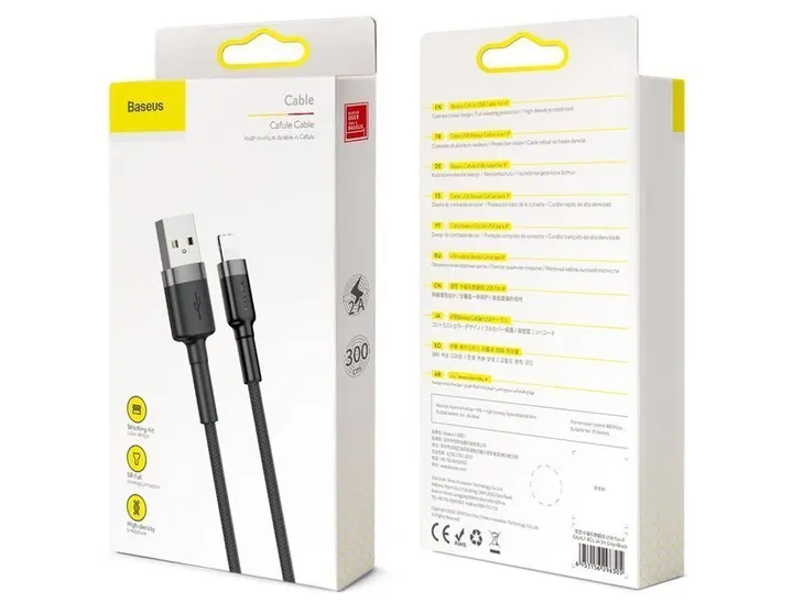 baseus-cafule-kabel-usb-lightning-do-iphone-ipad-ipod-2a-3m-czarny-kolor-czarny-stan-nowy