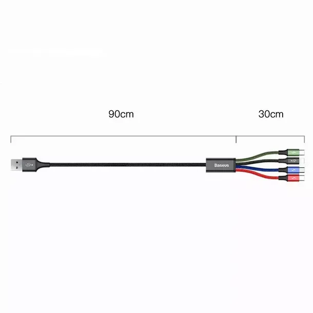 baseus-kabel-przewod-usb-4w1-lightning-2x-usb-typ-c-micro-usb-dlugosc-kabla-0-m-stan-nowy-marka-inna