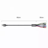 baseus-kabel-przewod-usb-4w1-lightning-2x-usb-typ-c-micro-usb-dlugosc-kabla-0-m-stan-nowy-marka-inna