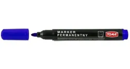 marker-permanentny-okragly-niebieski