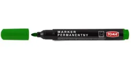 marker-permanentny-okragly-zielony
