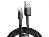 baseus-kabel-cafule-usb-c-3a-50cm-grey-black-stan-nowy