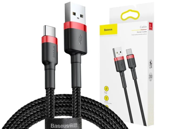 baseus-kabel-usb-c-2a-2m-red-black-stan-nowy
