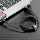 kabel-lightning-usb-baseus-cafule-2a-3m-czarno-czerwony-stan-nowy
