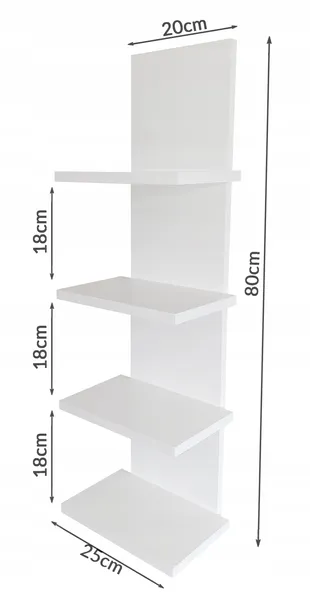 cztery-polki-biala-material-plyta-laminowana