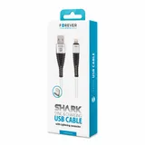 forever-kabel-shark-usb-lightning-10-m-2a-bialy-stan-nowy