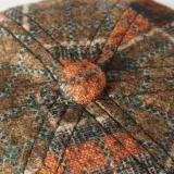 brimless-skull-cap-multicolor-plaid-stitching-patt-stan-nowy-marka-inna