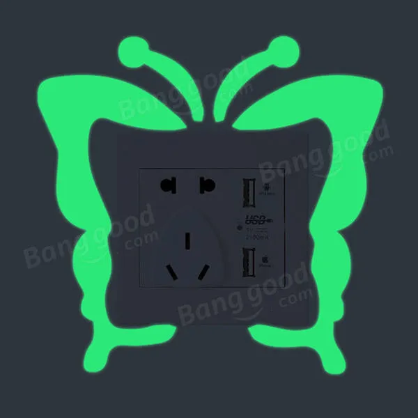 butterfly-creative-luminous-switch-sticker-wymienn-stan-nowy