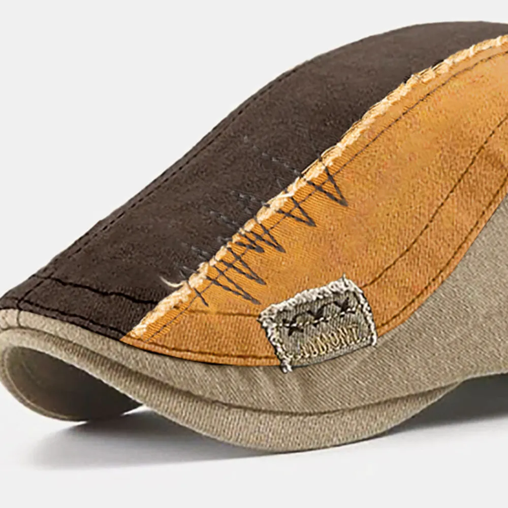 collrown-men-color-matching-stitching-patch-berety