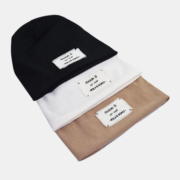 meska-czapka-beanie-solid-color-haft-letter-patch-kolor-inny-kolor