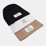 meska-czapka-beanie-solid-color-haft-letter-patch-kolor-inny-kolor