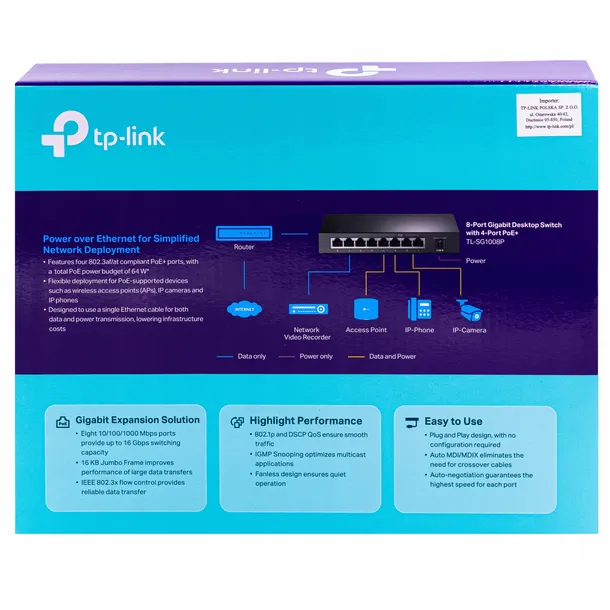 switch-tp-link-tl-sg1008p-8xlan-liczba-portow-8