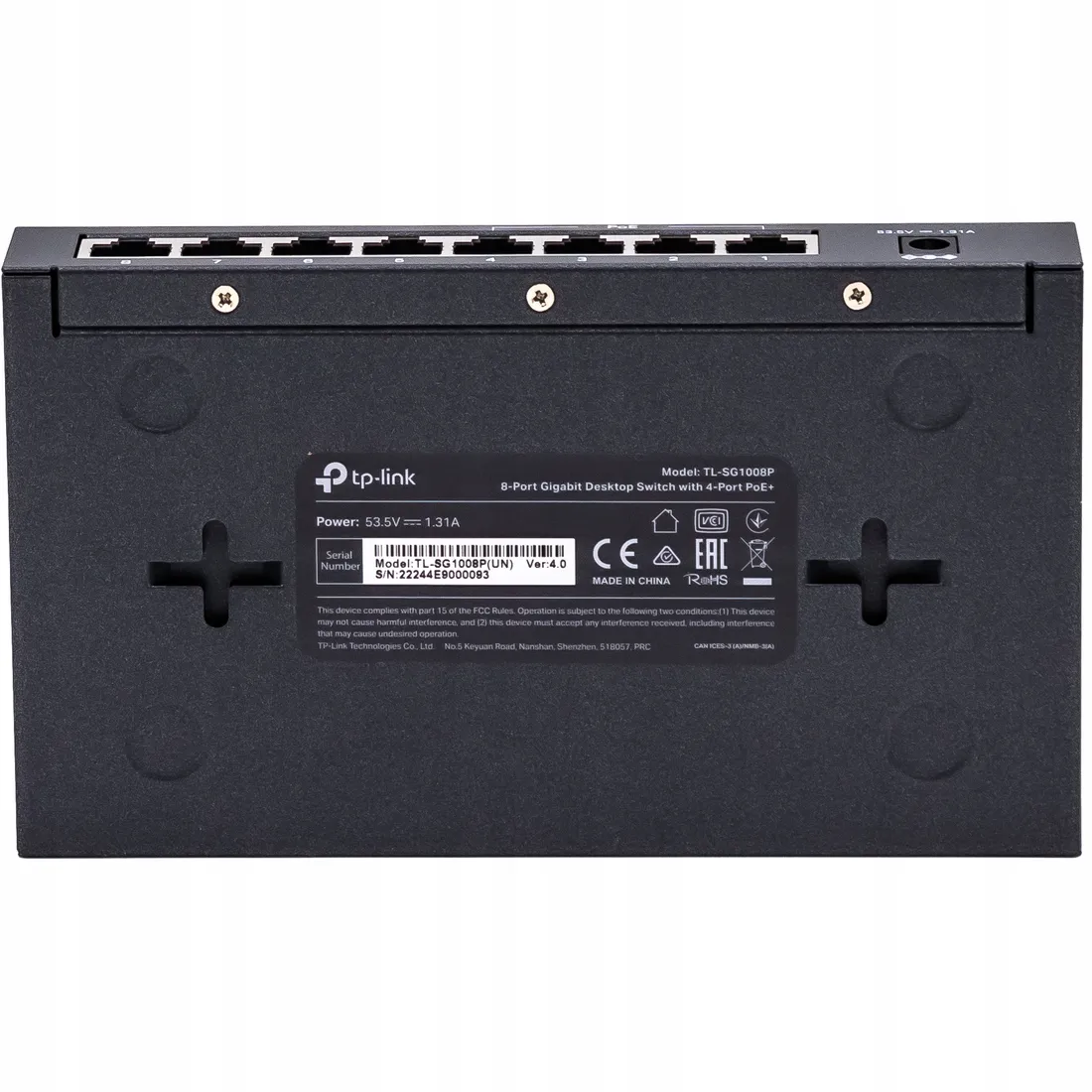 switch-tp-link-tl-sg1008p-8xlan-stan-nowy