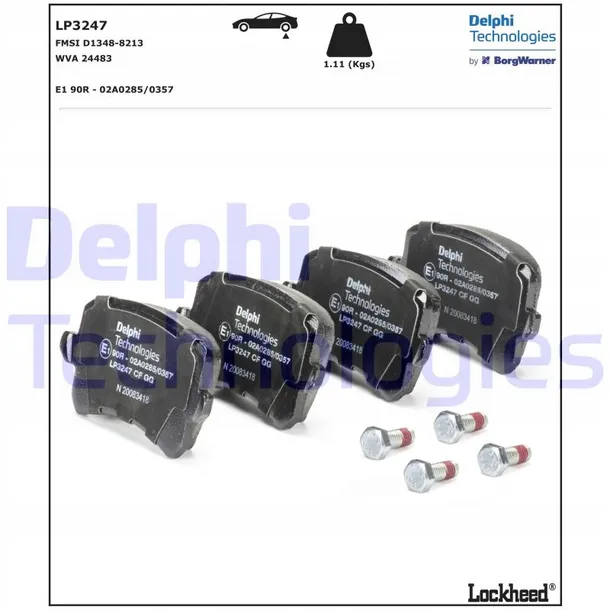delphi-klocki-hamulcowe-tyl-vw-tiguan-producent-czesci-delphi
