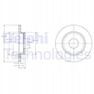 delphi-bg3673-tarcza-audi-a4-stan-nowy