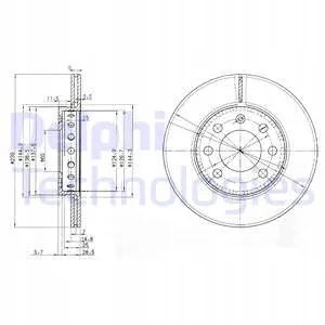delphi-bg3658-tarcza-vw-lupo-stan-nowy