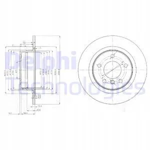 delphi-bg3960-tarcza-tyl-bmw-3-stan-nowy
