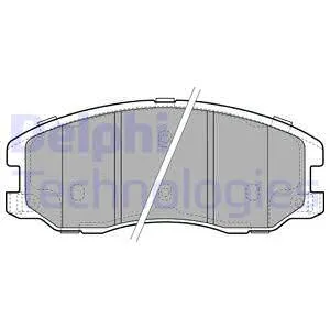 delphi-klocki-hamulcowe-chevrolet-captiva-stan-nowy