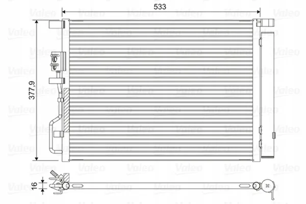 valeo-skraplacz-822612-stan-nowy