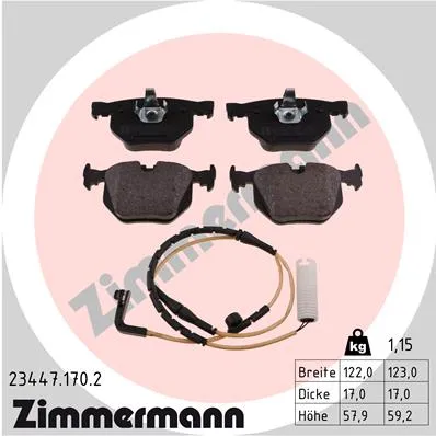 zimmermann-klocki-ham-tyl-bmw-7-stan-nowy