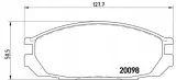 brembo-klocki-ham-tyl-p56020-stan-nowy
