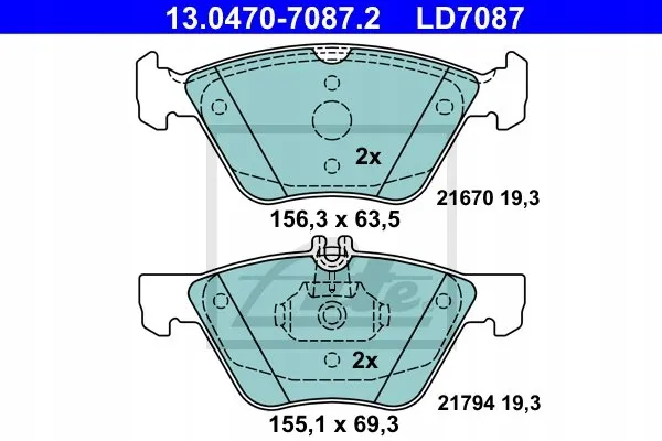 ate-ceramic-klocki-przod-chrysler-crossfire-stan-nowy