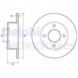delphi-bg2343-tarcza-audi-100-stan-nowy
