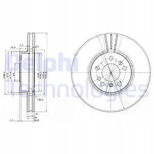 delphi-bg3628-tarcza-bmw-x3-stan-nowy