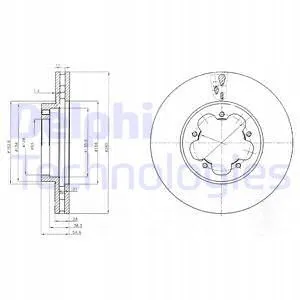 delphi-bg4007-tarcza-ford-transit-stan-nowy