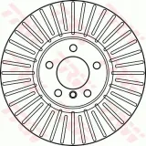 trw-tarcze-hamulcowe-przod-bmw-6-e63-producent-czesci-trw