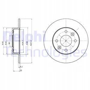 delphi-bg2258-tarcza-ham-renault-clio-stan-nowy