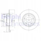 delphi-bg2806-tarcza-mazda-mx-6-stan-nowy