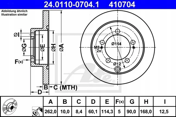 ate-tarcze-tyl-262mm-mitsubishi-eclipse-ii-lancer-stan-nowy