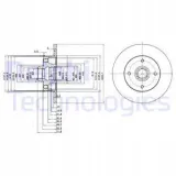 delphi-bg2389-tarcza-vw-golf-stan-nowy