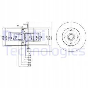 delphi-bg2389-tarcza-vw-golf-stan-nowy