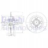 delphi-bg9029rs-tarcza-renault-megane-stan-nowy