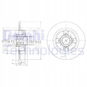 delphi-bg9029rs-tarcza-renault-megane-stan-nowy