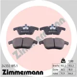 zimmermann-klocki-ham-przod-citroen-c5-stan-nowy