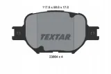 textar-klocki-przod-totoya-celica-corolla-e12-stan-nowy