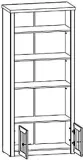 prowansja-r1-regal-glebokosc-mebla-43-3-cm