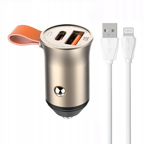 ldnio-ladowarka-samochodowa-kabel-lightning-zlacza-usb-typ-c-usb
