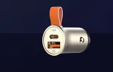 ldnio-ladowarka-samochodowa-kabel-lightning-stan-nowy-zlacza-usb-typ-c-usb