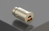 ladowarka-samochodowa-ldnio-usb-c-kabel-stan-nowy-kolor-szary
