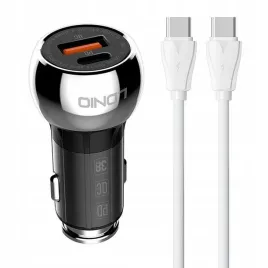 ldnio-ladowarka-samochodowa-kabel-usb-c-usb-c