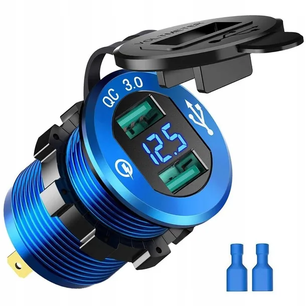 gniazdo-ladowarka-samochodowa-usb-quick-charge-3-0