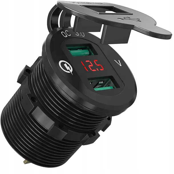 gniazdo-ladowarka-samochodowa-usb-quick-charge-3-0