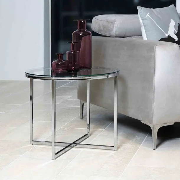 table-side-act-flosy-clear-chrome-45x55x55-stan-nowy